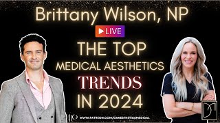 Brittany Wilson NP  The TOP TRENDS in Medical Aesthetics for 2024 [upl. by Kenway]