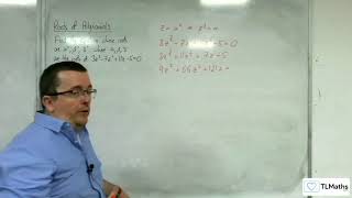 ALevel Further Maths D217 Roots of Polynomials EXTENSION Substitution Method [upl. by Adelind]