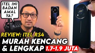 HP 1 Jutaan Gaming KENCANG amp LENGKAP NFC Gyro Hardware 45W Bypass Charging REVIEW itel RS4 [upl. by Erdnaet]