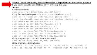 Setup SSH and SFTP server with chroot jail [upl. by Eux]