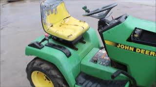 JOHN DEERE 320 For Sale [upl. by Iral]