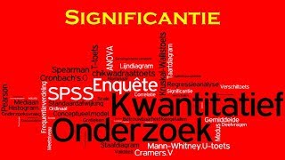 Kwantitatief Onderzoek 10 SPSS  Significantie [upl. by Arodnap]