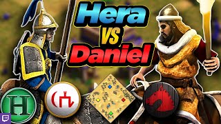 Tatars vs Huns  1v1 Arabia  vs Daniel  AoE2 [upl. by Petronia22]