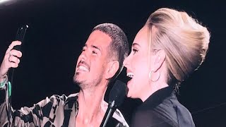 Adele Picks a Random Guy and Invites to Stage  Live in Munich 2024  A Night to Remember [upl. by Ycniuqal]