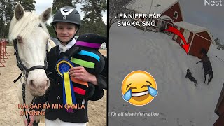 INGEN BRA START PÅ VÅRAN UTERITT FÖR JENNIFER BRATT OCH LIAS H [upl. by Briney]