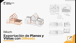 📐Exportación de Planos y Vistas con DiRoots📡 [upl. by Platus819]