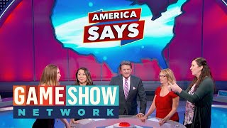 Can They Win 15000  America Says  Game Show Network [upl. by Siletotsira]