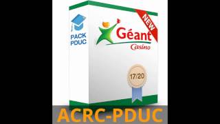 BTS MUC  Dossier ACRC  PDUC Géant Casino [upl. by Ahsaten]