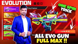 😳யாரோ PRANK பண்ணிட்டாங்க RIP 18000 Diamonds NEW ALL EVOLUTION EVO GUNS UPGRADE EVENT SPIN VIDEO [upl. by Ladin21]