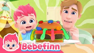 Yummy Yucky Song  EP61  Bebefinn Sing Along2  Nursery RhymesampKids Songs [upl. by Annirac387]