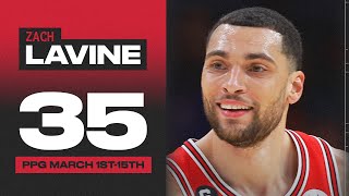 Zach LaVine is going CRAZY having his own March Madness  Chicago Bulls [upl. by Yelroc965]