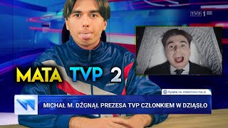 MATA W TVP INFO PATOREAKCJA [upl. by Bunce]