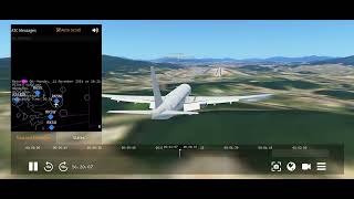 B777300ER Seoul AFBamp Inchon INTL Airport Landing practice2 [upl. by Broek411]