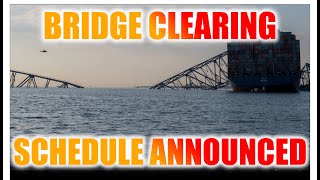 Baltimore Bridge Collapse Timeline Announced by Engineers [upl. by Garda]