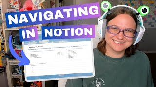 How to navigate around Notion like a pro  using notion for beginners [upl. by Daniele370]