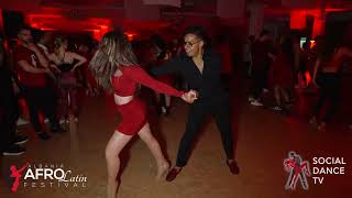 DJ York amp Emanuela Omer  Social dancing  Albania Afro Latin Festival 2023 [upl. by Wanyen270]