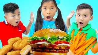 Lunch Song  Toys and Colors Nursery Rhymes amp Kids Songs [upl. by Geminius]