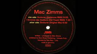 Mac Zimms  Sunburst Calderone Remix 1998 [upl. by Irvin]