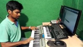 Chalmaar Tutak Tutak Tutiya  Song Keyboard Cover by Rayappan francis  DEVI  keyboard chords note [upl. by Elbag507]