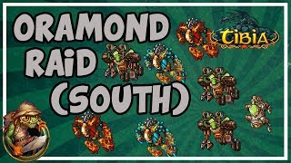 Tibia  Oramond Raid 300 PTS South [upl. by Sallad]