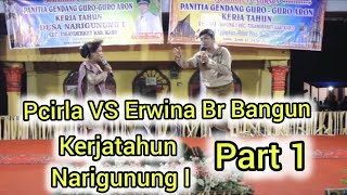 KERJATAHUN NARIGUNUNG I 2023  Pacirla VS Erwina Br Bangun  Part 1 [upl. by Lasorella]