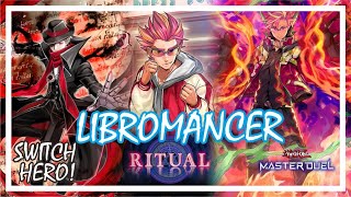 LIBROMANCER LOANER DECK RITUAL FESTIVAL YuGiOh Master Duel masterduel libromancer [upl. by Anabal]