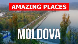 Moldova tourism places  Chisinau city nature landscapes  Drone video 4k  Moldova country vlog [upl. by Azrim]