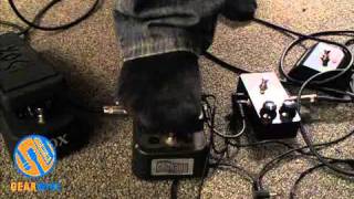 Vox V845 Classic Wah Pedal A Gearwire Pro Review [upl. by Melonie541]