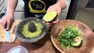 The Secret to Perfect Guacamole in a Molcajete [upl. by Naujid]