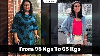 From 75kg to 45kg  Weight loss transformation shorts [upl. by Donia231]