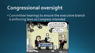 28 Congressional Oversight AP GoPo Redesign [upl. by Cadal]