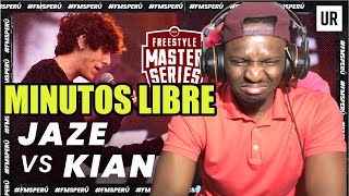 REACCION JAZE vs KIAN  FMS PERU  MINUTOS LIBRE English Subtitles Jaze Kian FMSPeru Batallon [upl. by Aihsenad166]