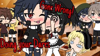 DOING YOUR DARES  Gacha Life [upl. by Chiquita]