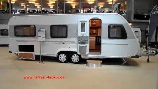 KNAUS Südwind 650 UDF 2012 Wohnwagen test Urlaub [upl. by Elburt]