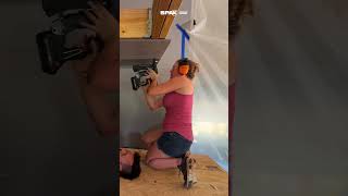 Building A Loft with April Wilkerson using SPAX® Screws  Part 2 Building a Platform [upl. by Enilekcaj]