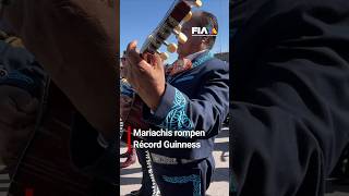 ¡Lo lograron Mariachis rompen Récord Guinness al reunirse más de mil en el Zócalo capitalino [upl. by Novoj346]