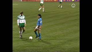 19891990 EC3 03Rd Werder Bremen vs SSC Neapel FULL 2nd leg [upl. by Gretel]