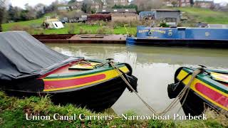 Union Canal Carriers NARROWBOAT HOLIDAYS  Narrowboat Purbeck [upl. by Toma]