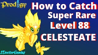 Prodigy Math Game How to catch the SUPER RAREST PET quotLevel 88 CELESTEATEquot EASILY [upl. by Ahseyi]