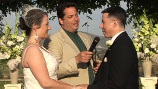 Alan Katz performs a Fun and Romantic Wedding Ceremony at South Coast Winery [upl. by Papageno]