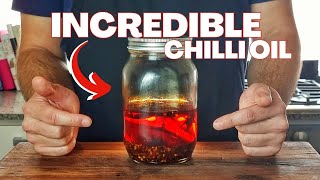 Easy Chilli Oil Recipe  Restaurant Quality in 15 Minutes [upl. by Aanas371]