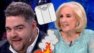 La pregunta directa de Mirtha a Darío Barassi quot¿Vos querés bajar de pesoquot [upl. by Marb]