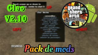 ✅Cómo Ponerle Mods al GTA San Andreas Android Pack de Mods [upl. by Stuckey313]