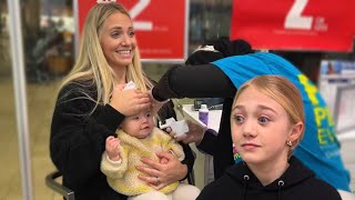 our baby gets her ears pierced for first time [upl. by Fransis194]