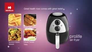 Havells Airfryer features video [upl. by Erbma]