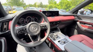 2025 Mazda CX70 • Red vs Tan Nappa Interior [upl. by Shenan209]