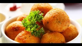 Como Fazer bolinhos de bacalhau [upl. by Lahcar]