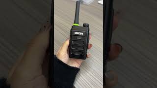 ✅SAMCOM FT18S 2W PMR446 license free portable mini walkie talkie walkietalkie twowayradio [upl. by Enitsenrae]