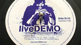 Kurtis Blow  Rappin Blow live at liveDEMO Berlin 2006 [upl. by Meekar168]