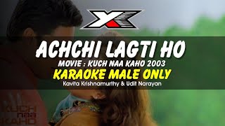 Achchi Lagti Ho Karaoke  Male Only [upl. by Rettuc746]